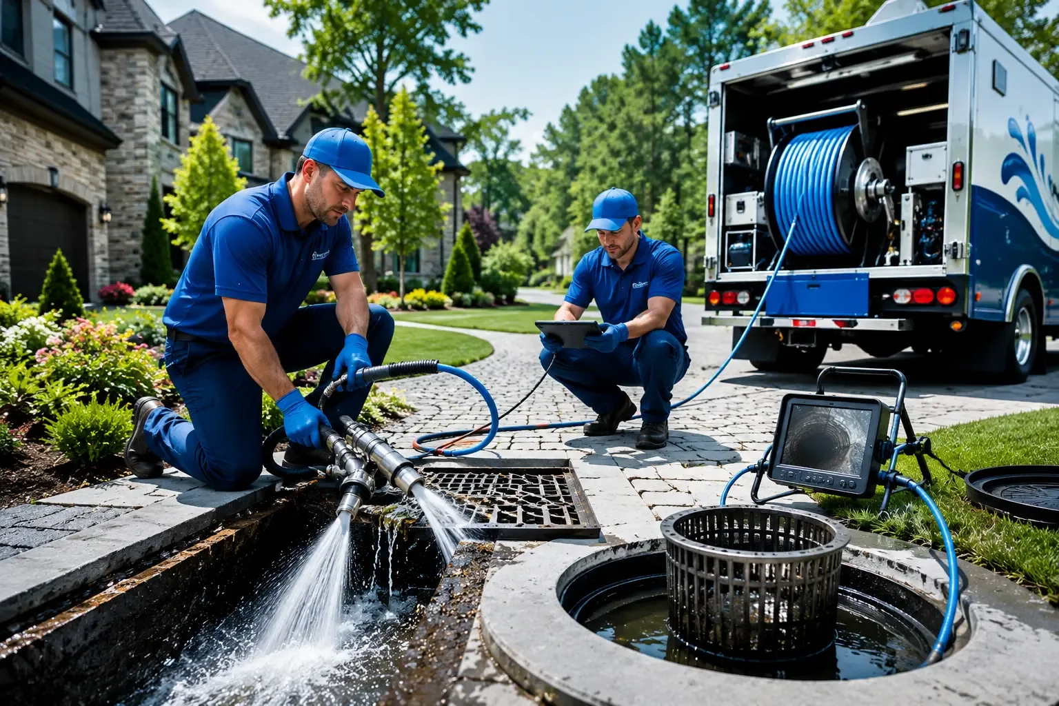 Local outdoor drain cleaning professionals in Grulla, TX